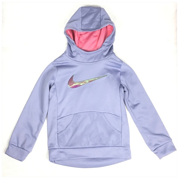 girls purple nike hoodie